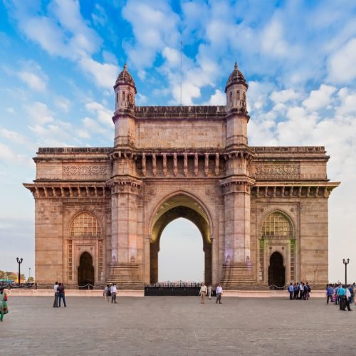 MUMBAI, INDIA - FEBRUARY 21: Gateway of India on Febuary 21, 2014 in Mumbai, India.